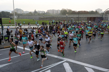 Fotos de la Carrera de las Murallas de Pamplona.