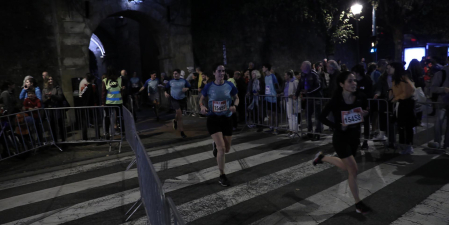 Fotos de la Carrera de las Murallas de Pamplona.
