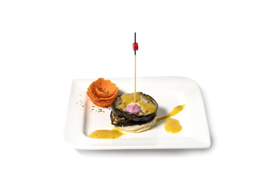 'El profe', pintxo elaborado por el bar Euntze, tercer premio
