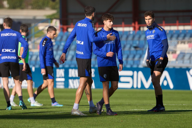 Fotos del entrenamiento de Osasuna este jueves, 14 de noviembre, en Tajonar.