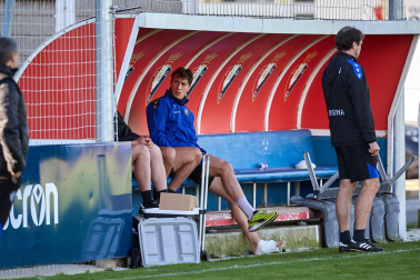 Fotos del entrenamiento de Osasuna este jueves, 14 de noviembre, en Tajonar.