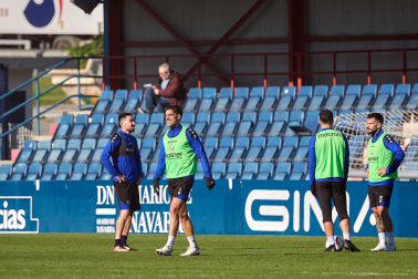 Fotos del entrenamiento de Osasuna este jueves, 14 de noviembre, en Tajonar.