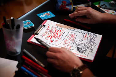 Fotos del concurso Tesis en 3 Minutos celebrado en Pamplona./