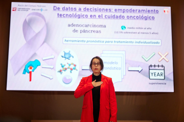 Fotos del concurso Tesis en 3 Minutos celebrado en Pamplona./