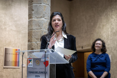 Fotos del acto de entrega de los premios Tomás Belzunegui. /