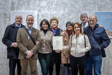 Fotos del acto de entrega de los premios Tomás Belzunegui. /