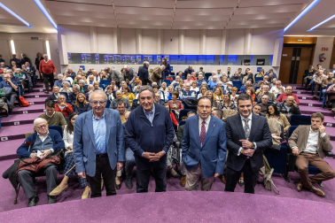 Presentación del libro 'Navarra. Tiempo y espacio'.