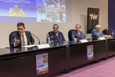 Presentación del libro 'Navarra. Tiempo y espacio'.