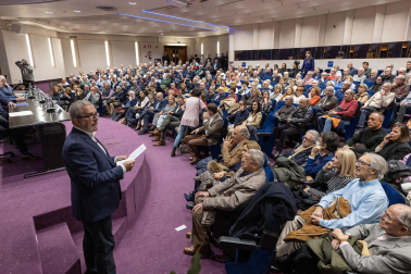 Presentación del libro 'Navarra. Tiempo y espacio'.