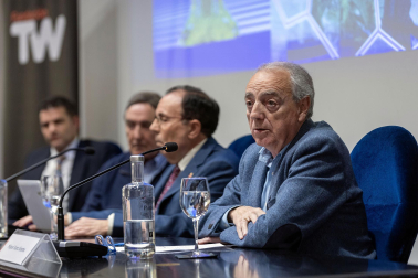 Presentación del libro 'Navarra. Tiempo y espacio'.
