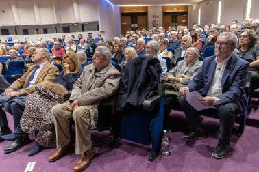 Presentación del libro 'Navarra. Tiempo y espacio'.
