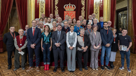 Fotos de la entrega de las Medallas al Mérito Deportivo de 2024