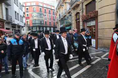 Celebración de San Saturnino en Pamplona.