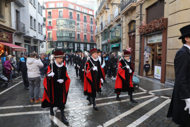 Celebración de San Saturnino en Pamplona.