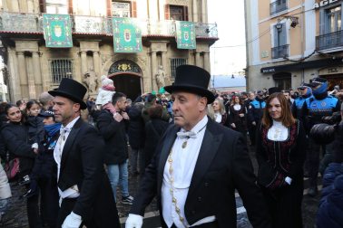Celebración de San Saturnino en Pamplona.