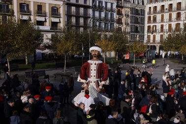 Celebración de San Saturnino en Pamplona.