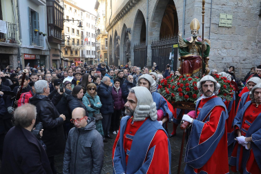 Fotos de la celebración de San Saturnino en Pamplona.