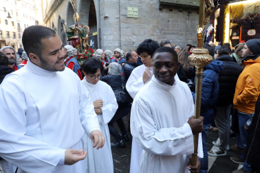 Fotos de la celebración de San Saturnino en Pamplona.