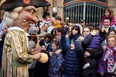 Celebración de San Saturnino en Pamplona.