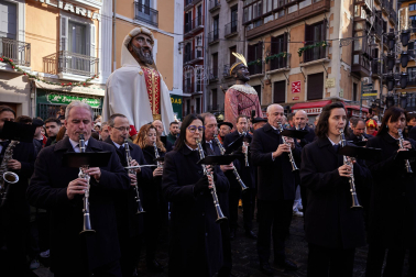 Celebración de San Saturnino en Pamplona.
