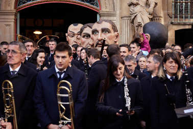 Celebración de San Saturnino en Pamplona.