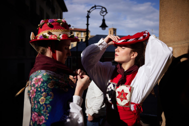 Celebración de San Saturnino en Pamplona.
