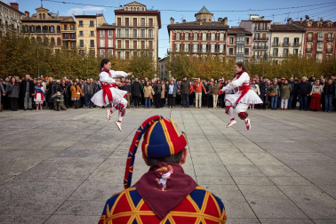 Celebración de San Saturnino en Pamplona.