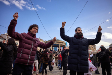 Celebración de San Saturnino en Pamplona.