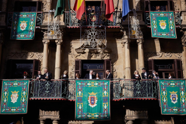 Celebración de San Saturnino en Pamplona.