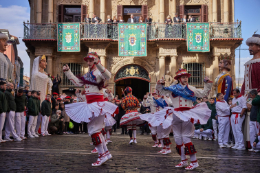 Celebración de San Saturnino en Pamplona.
