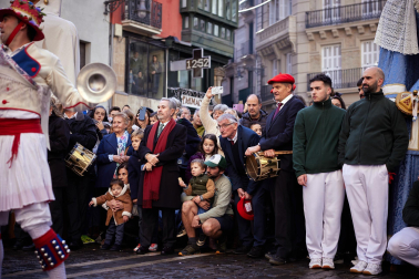 Celebración de San Saturnino en Pamplona.