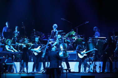 Fotos del espectáculo 'The World of Hans Zimmer A New Dimension' en el Navarra Arena. /