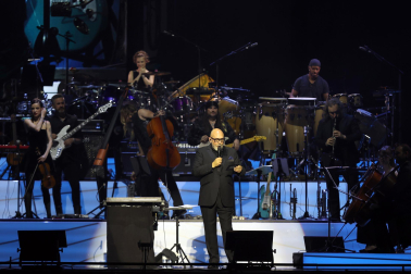 Fotos del espectáculo 'The World of Hans Zimmer A New Dimension' en el Navarra Arena. /