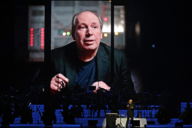 Fotos del espectáculo 'The World of Hans Zimmer A New Dimension' en el Navarra Arena. /