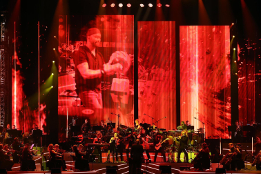 Fotos del espectáculo 'The World of Hans Zimmer A New Dimension' en el Navarra Arena. /