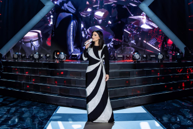 Foto del concierto de Laura Pausini en Málaga./
