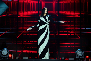 Foto del concierto de Laura Pausini en Málaga./