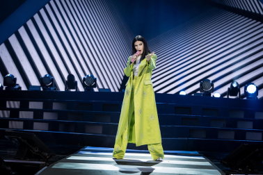 Foto del concierto de Laura Pausini en Málaga./