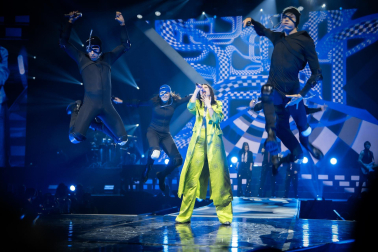 Foto del concierto de Laura Pausini en Málaga./