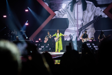 Foto del concierto de Laura Pausini en Málaga./