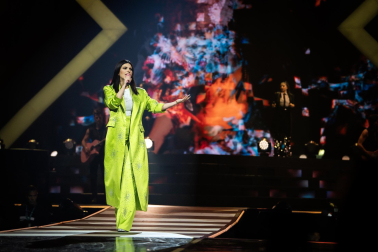 Foto del concierto de Laura Pausini en Málaga./