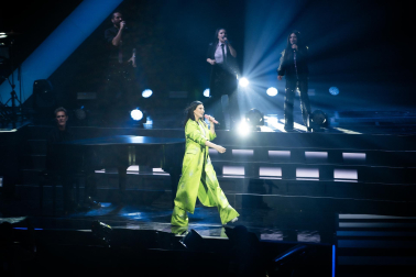 Foto del concierto de Laura Pausini en Málaga./
