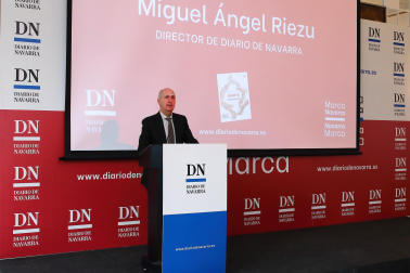 Foto del encuentro 'Marca Navarra' de Diario de Navarra, celebrado este miércoles./
