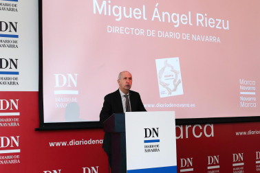 Foto del encuentro 'Marca Navarra' de Diario de Navarra, celebrado este miércoles./
