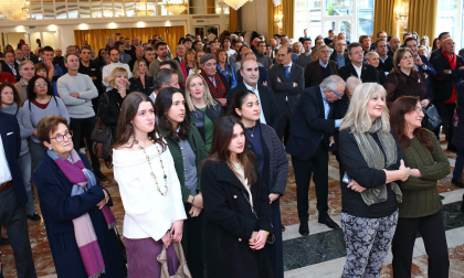 Foto del encuentro 'Marca Navarra' de Diario de Navarra, celebrado este miércoles./