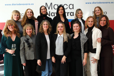 Foto del encuentro 'Marca Navarra' de Diario de Navarra, celebrado este miércoles./