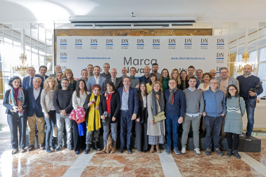 Foto del encuentro 'Marca Navarra' de Diario de Navarra, celebrado este miércoles./