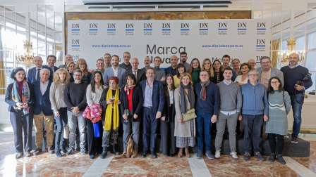 Foto del encuentro 'Marca Navarra' de Diario de Navarra, celebrado este miércoles./
