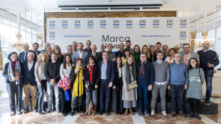 Foto del encuentro 'Marca Navarra' de Diario de Navarra, celebrado este miércoles./