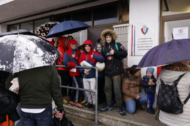 Fotos de la primera jornada del Torneo Interescolar de Osasuna 2024-25./